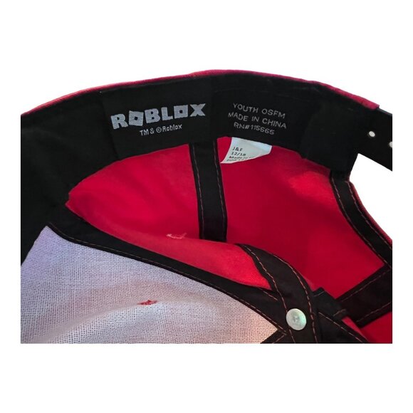 ROBLOX Youth Hat Cap Baseball Snapback Adjustable Video Game Red Characters - Picture 7 of 8